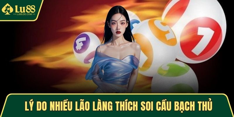 Lý do nhiều lão làng thích soi cầu bạch thủ